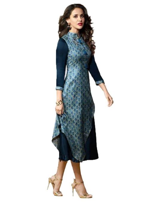 Crepe Silk Kurti