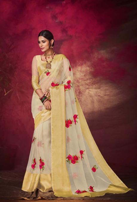 Organza Silk Saree